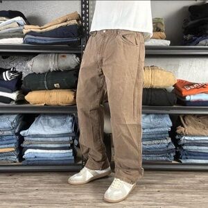 Dickies Men's Brown and Tan Trousers
